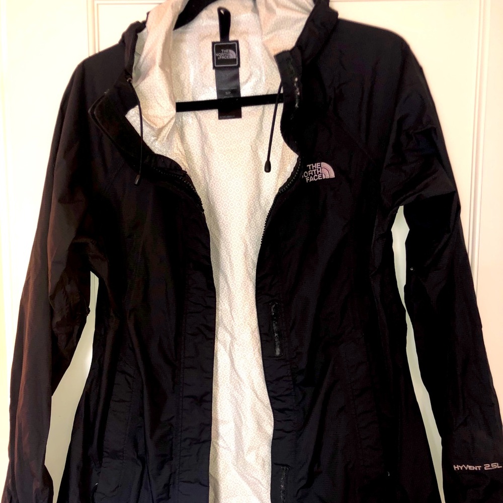 The North Face Black windbreaker